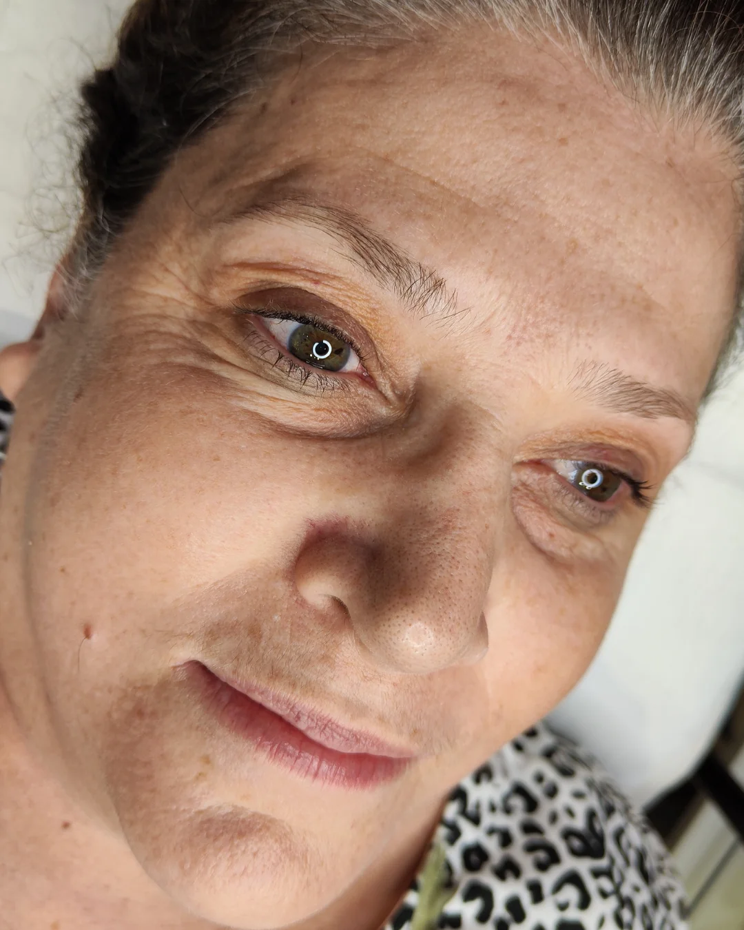 Antes Full Face — antes. Portfólio de Andréa Angel.